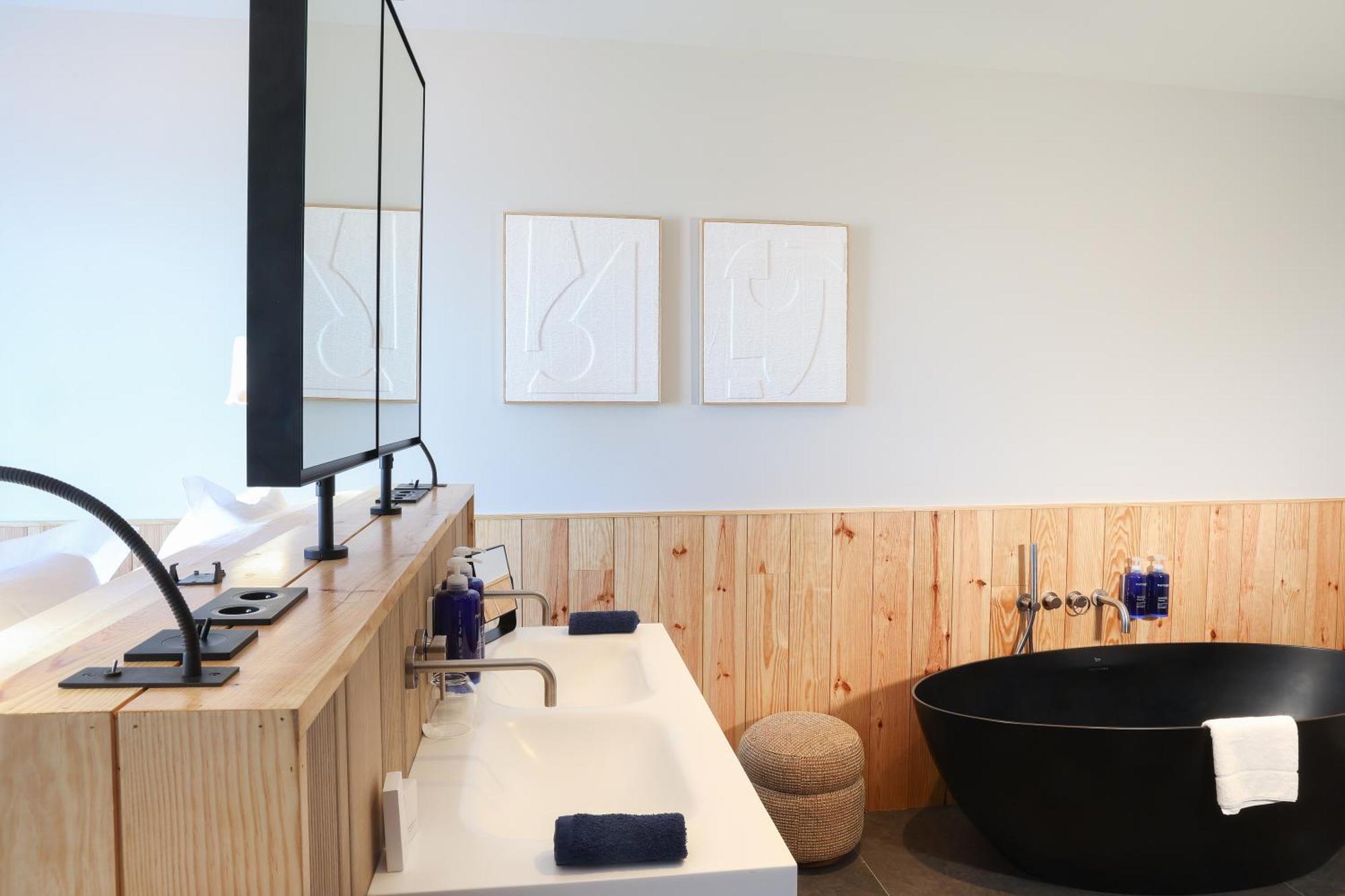 Les Vagues Hotel & Spa 阿卡雄 外观 照片
